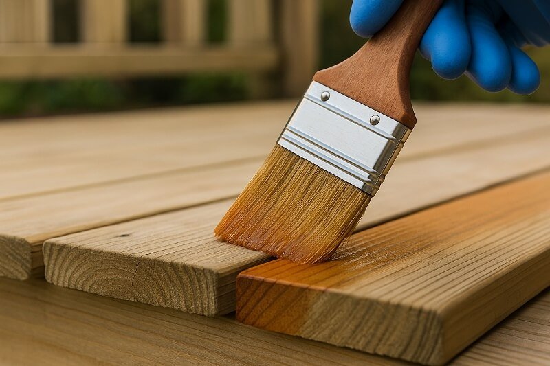 Step 3 Focus on edges and end grains
