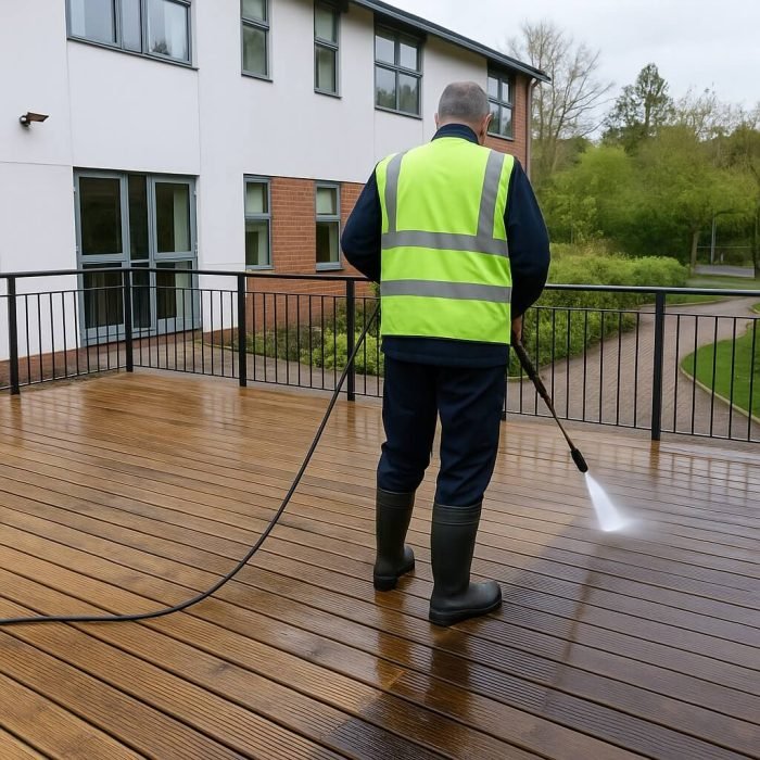 Commercial Decking Cleaning in Bristol
