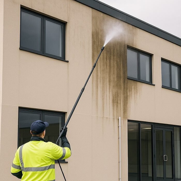Commercial Render Cleaning in Bristol