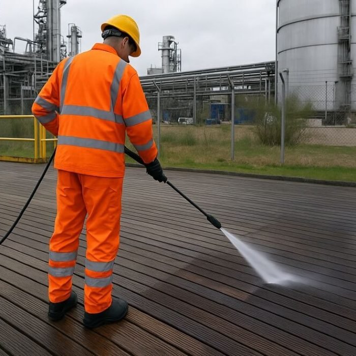 Industrial Decking Cleaning in Bristol