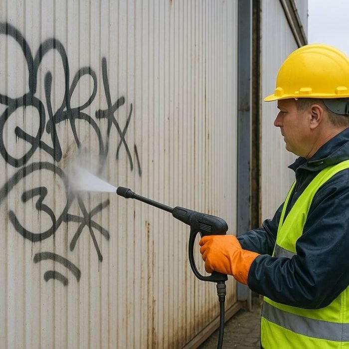 Industrial Graffiti Removal in Bristol