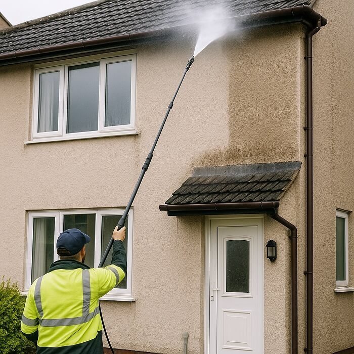 Residential Render Cleaning in Bristol